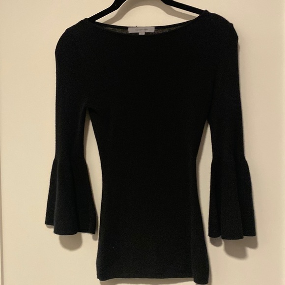 Classiques Entiers black cashmere silk blend sweater size S - Picture 1 of 5